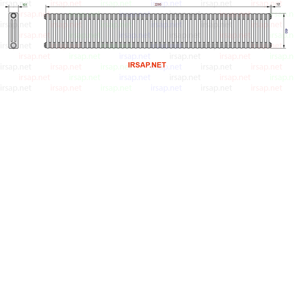 Радиатор IRSAP Tesi 30450/51 T22 CL 01